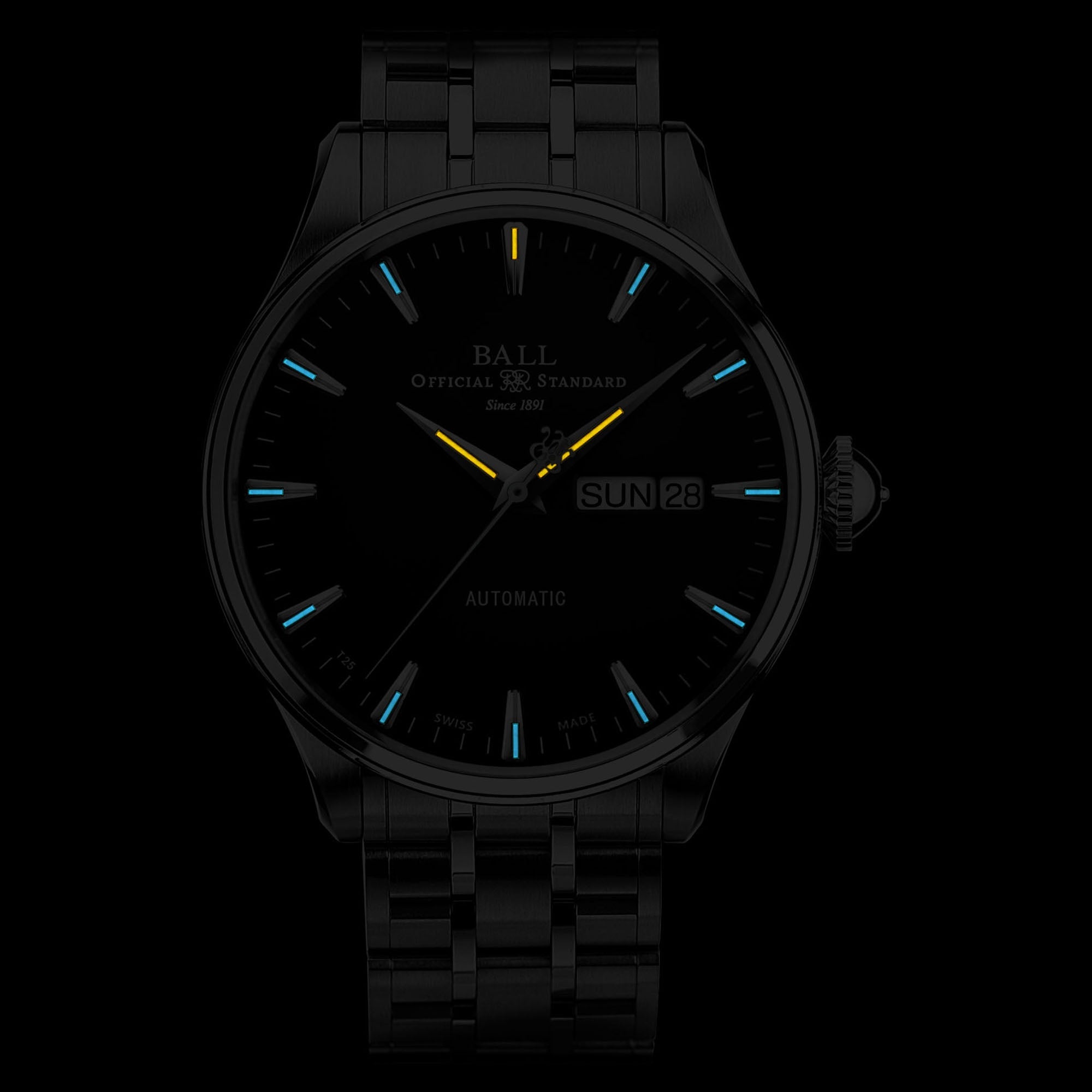 Ball Trainmaster Eternity Men's Black Watch
