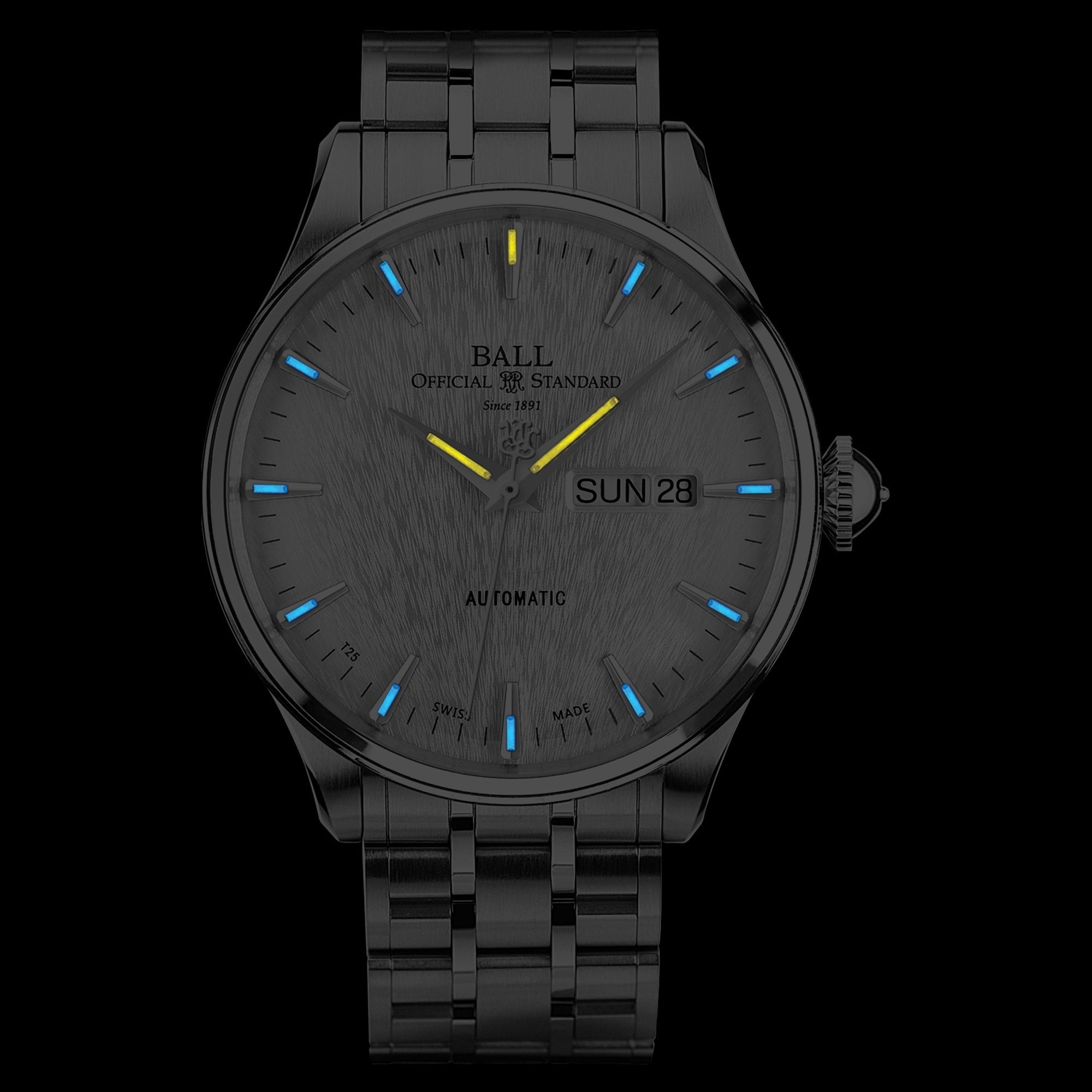 Ball Trainmaster Eternity Men's Silver Watch