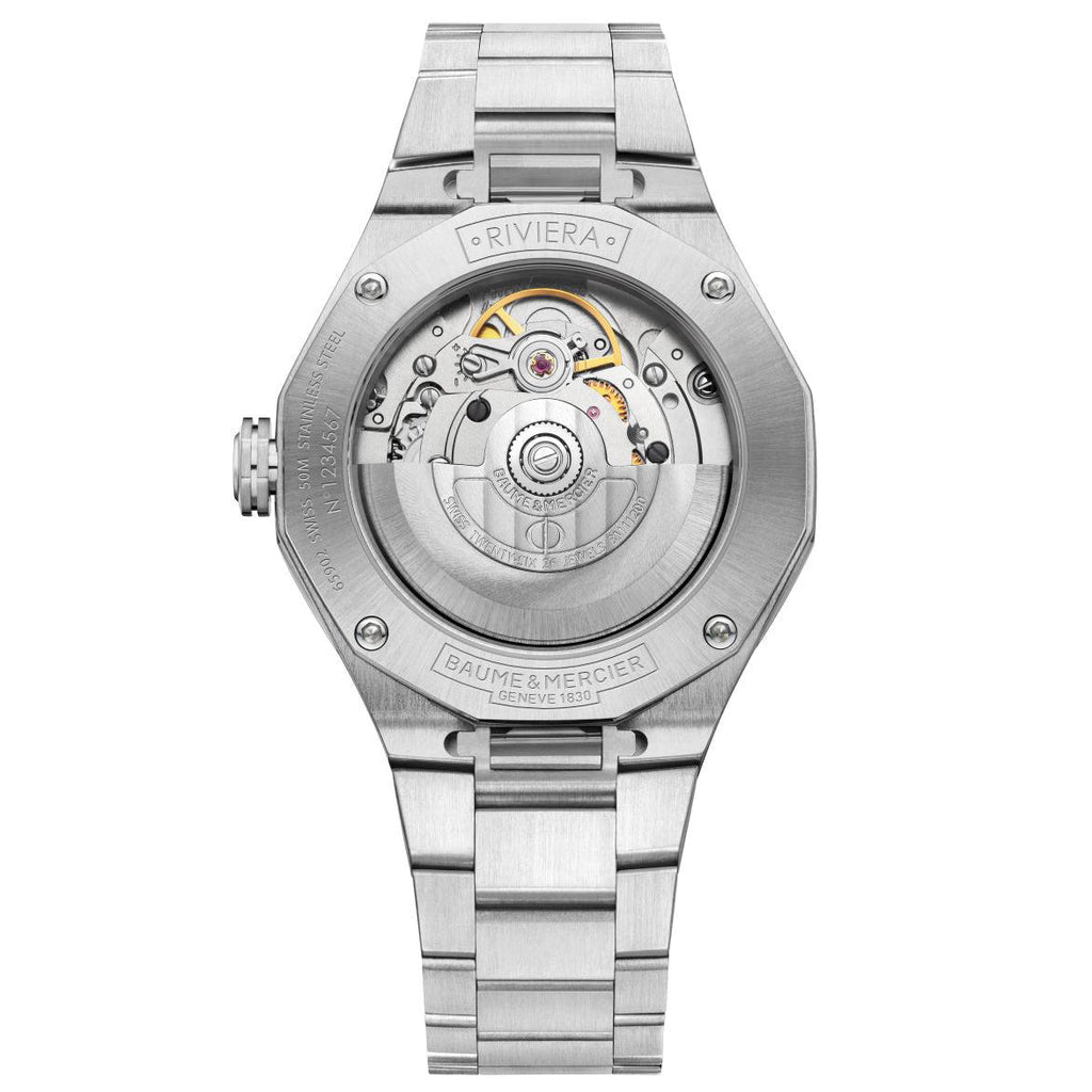 Baume & Mercier  Riviera Auto Unisex Blue Watch 10679