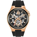 Bulova Maquina Auto Men's Rose Gold Watch