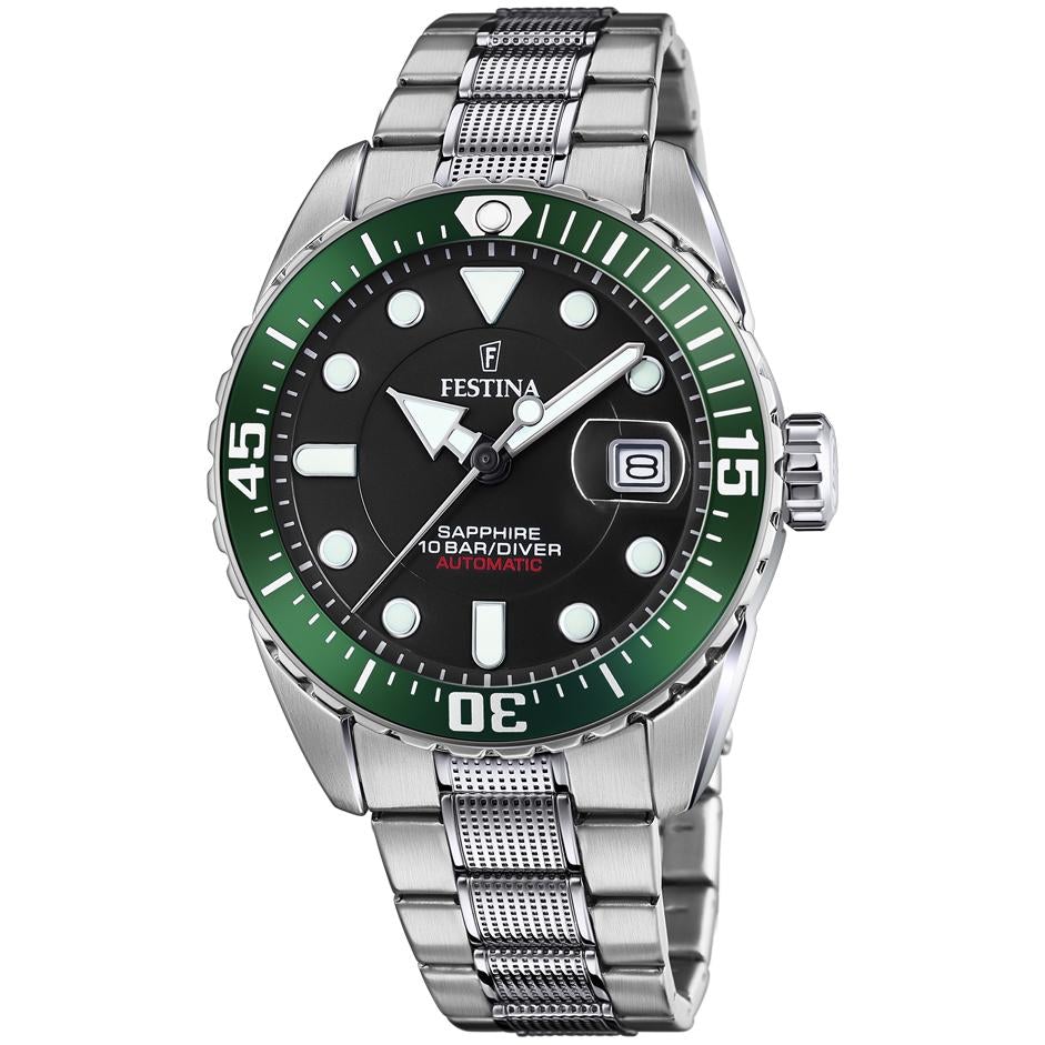 Festina Men's Black Automatic Watch