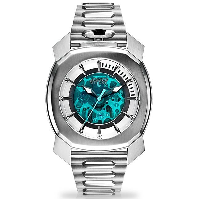 Gaga Milano Men's Blue Frame One Automatic Watch