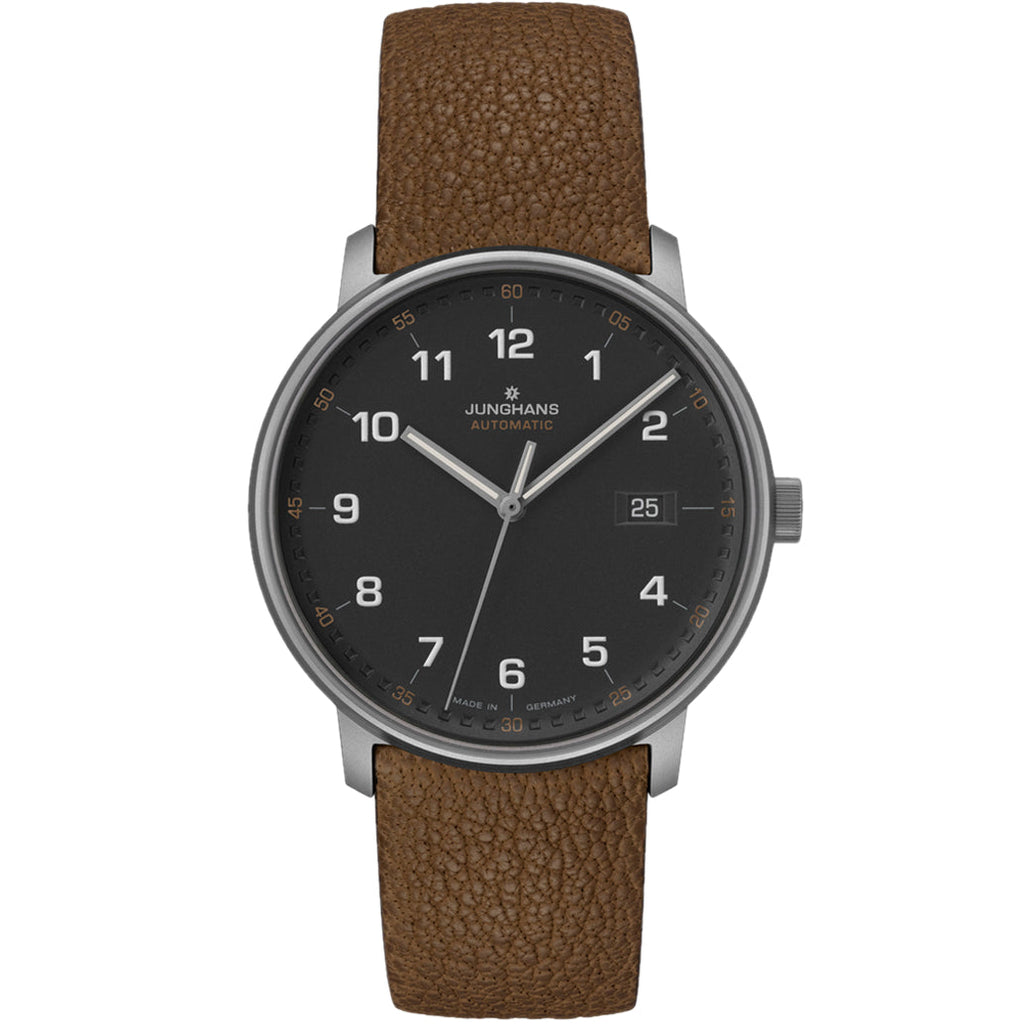 Junghans FORM A Men's Black/Brown Watch