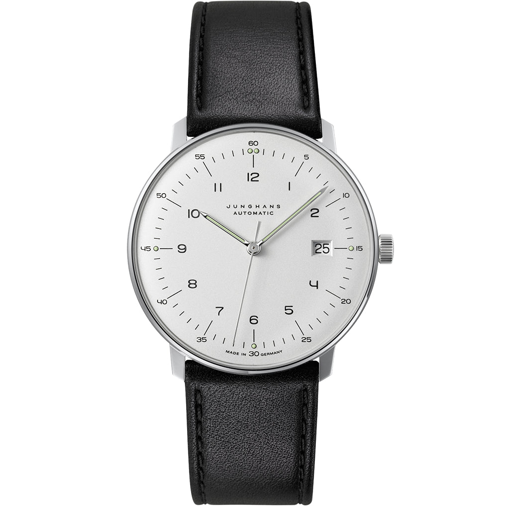 Junghans Max Bill Automatic Bauhaus Unisex White/Black Watch