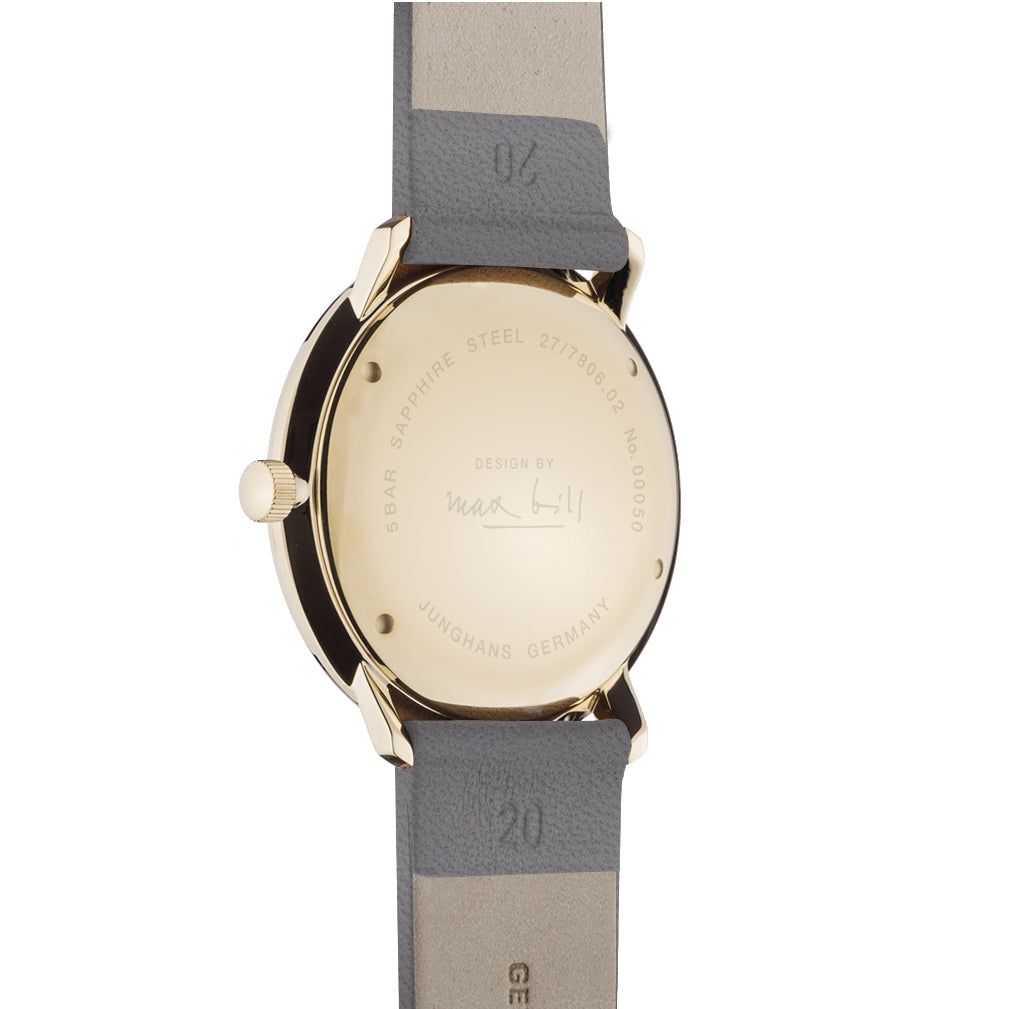 Junghans Max Bill Automatic Ladies White/Gold Watch