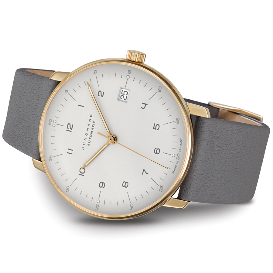 Junghans Max Bill Automatic Ladies White/Gold Watch