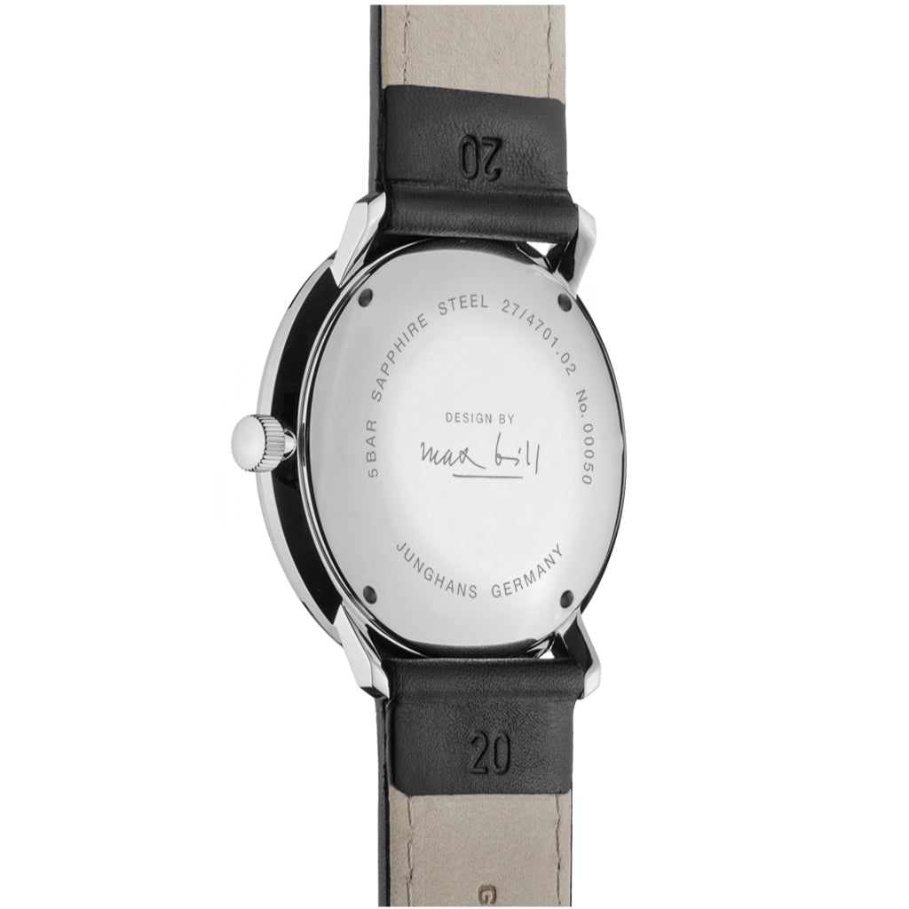 Junghans Max Bill Automatic Unisex Black Watch