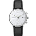 Junghans Max Bill Chronoscope Men's White/Black Watch