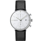 Junghans Max Bill Chronoscope Men's White/Black Watch