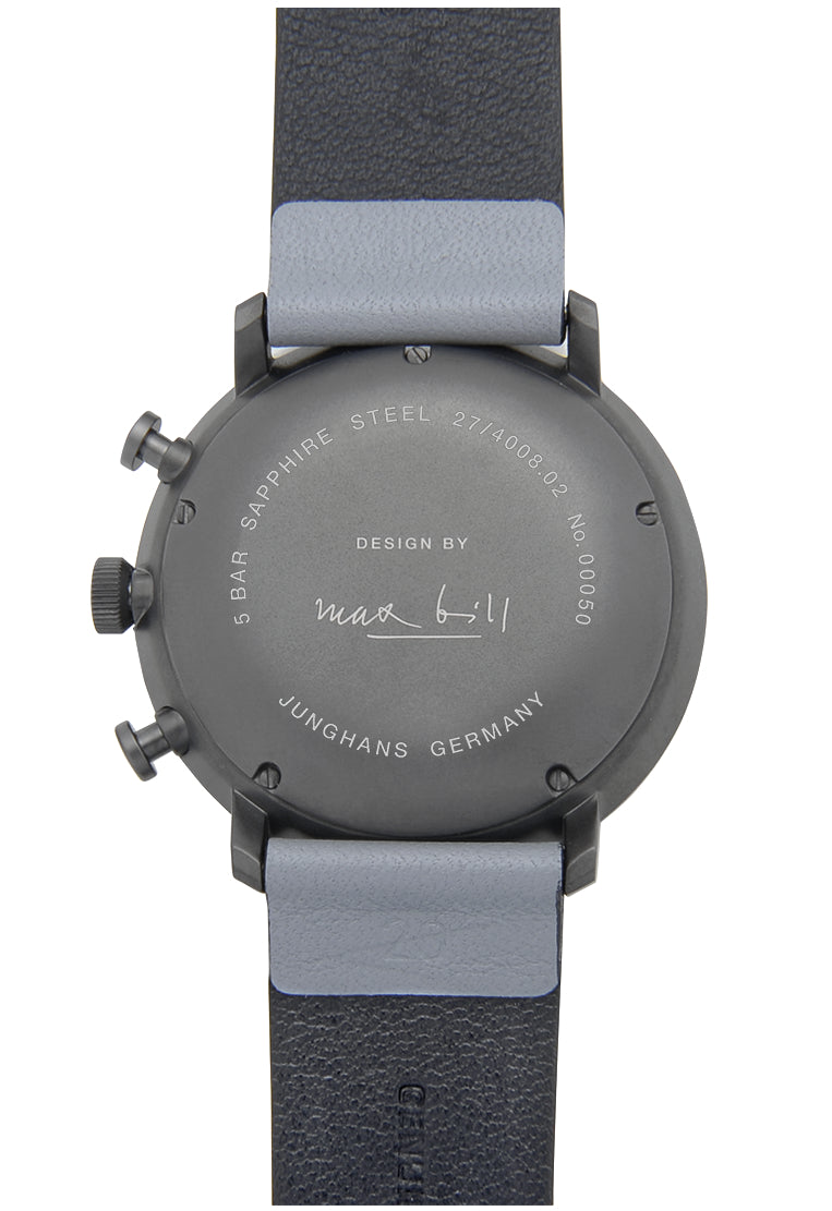 Junghans Max Bill Chronoscope Men's White/Grey Watch