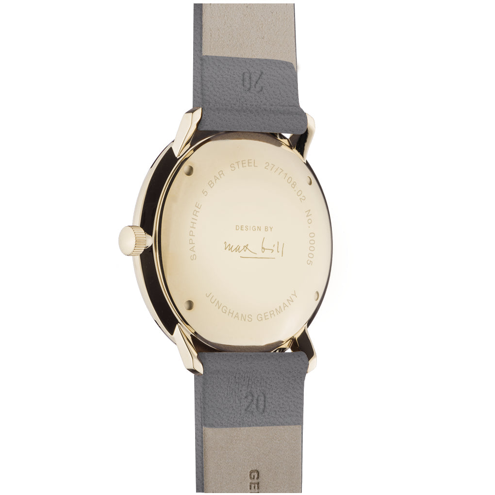 Junghans Max Bill Kleine Men's White/Grey Watch
