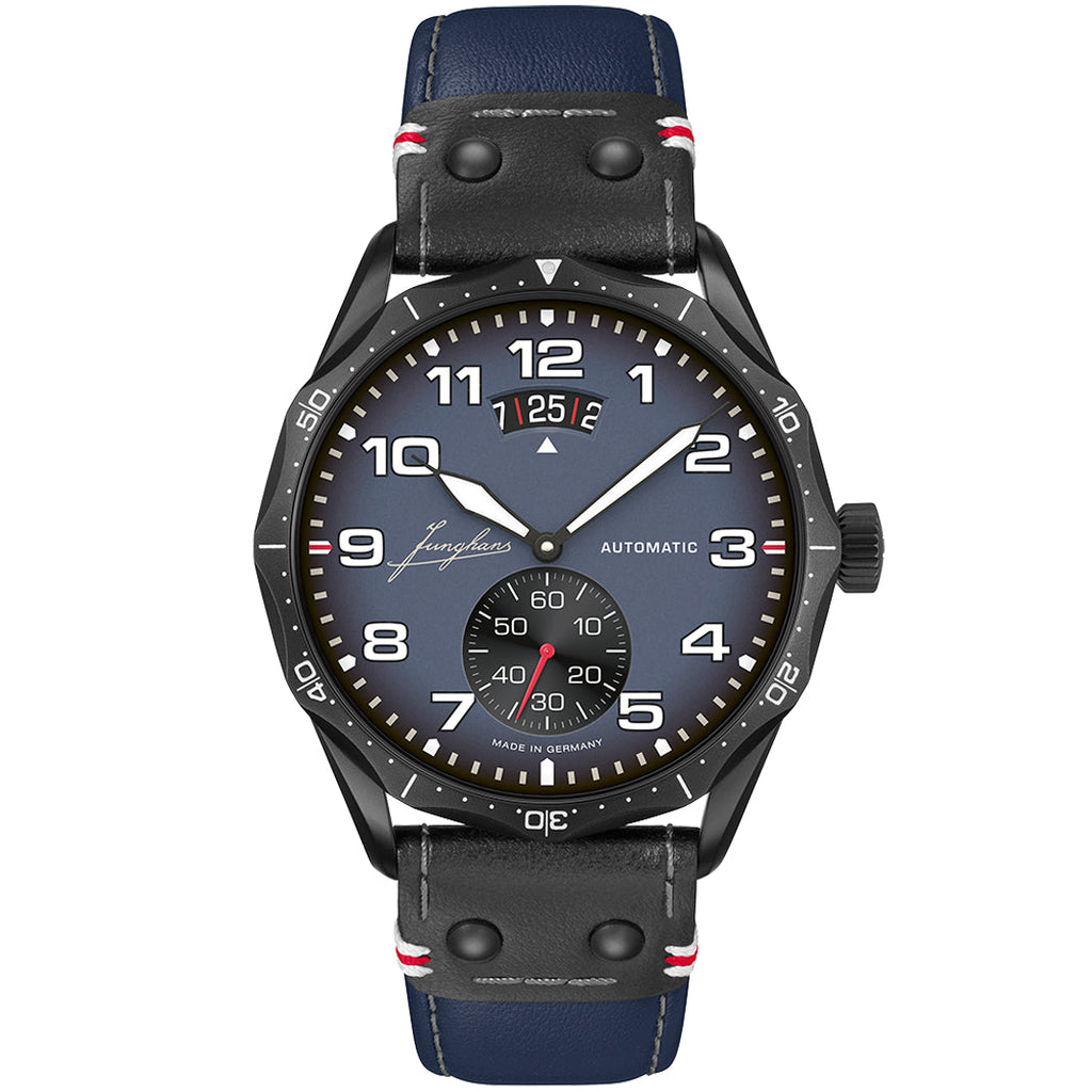 Junghans Meister Pilot Automatic Men's Navy Blue Watch