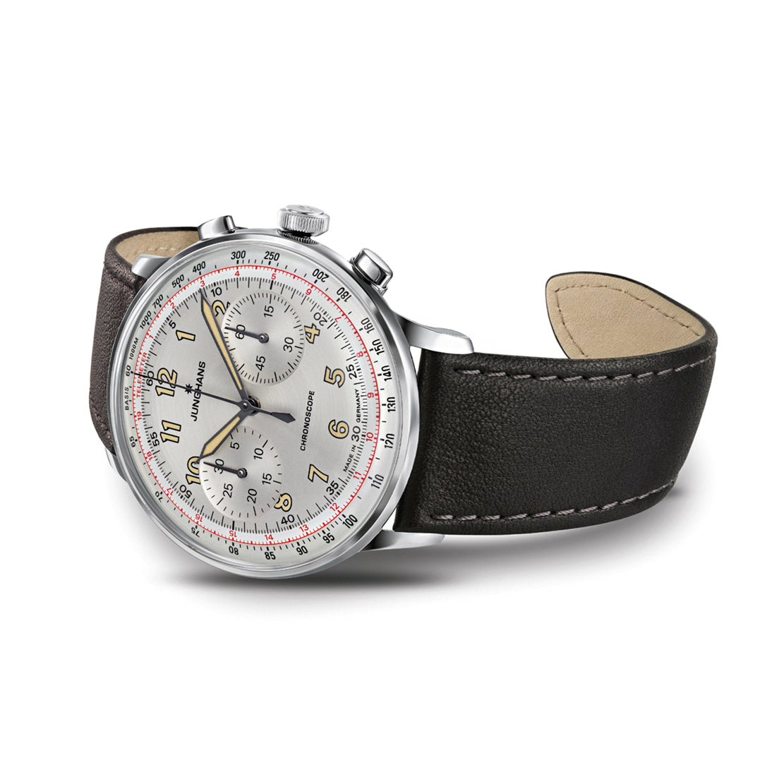 Junghans Meister Telemeter Men's White/Black Watch