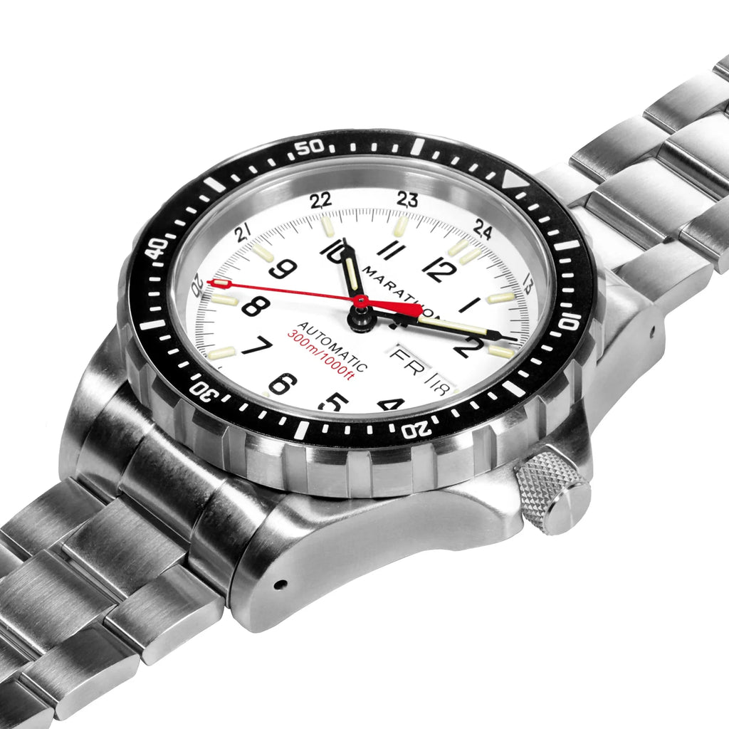 Marathon Arctic Edition Jumbo Diver's Automatic (JDD) - 46mm No Government Markings Stainless Steel