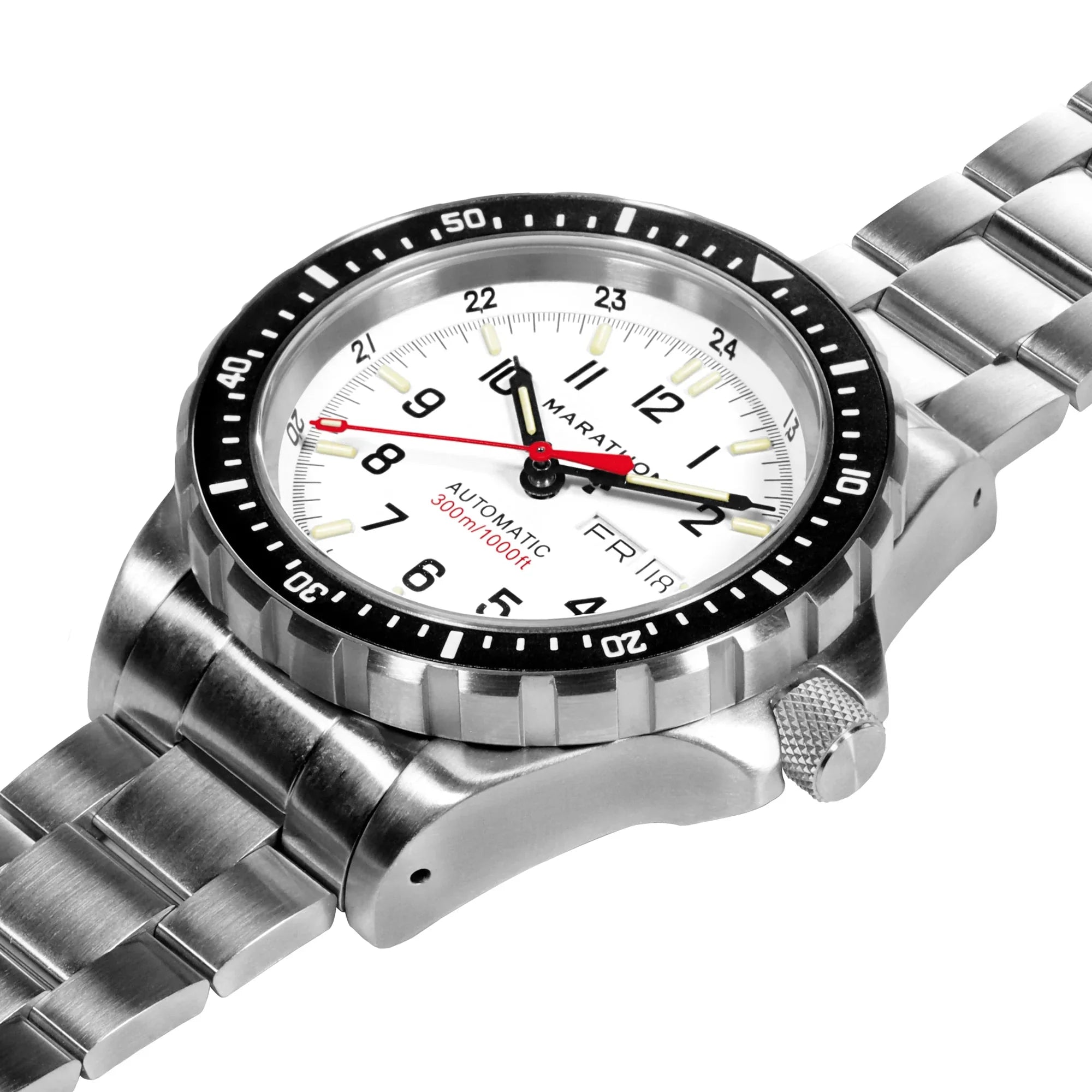 Marathon Arctic Edition Jumbo Diver's Automatic (JDD) - 46mm No Government Markings Stainless Steel