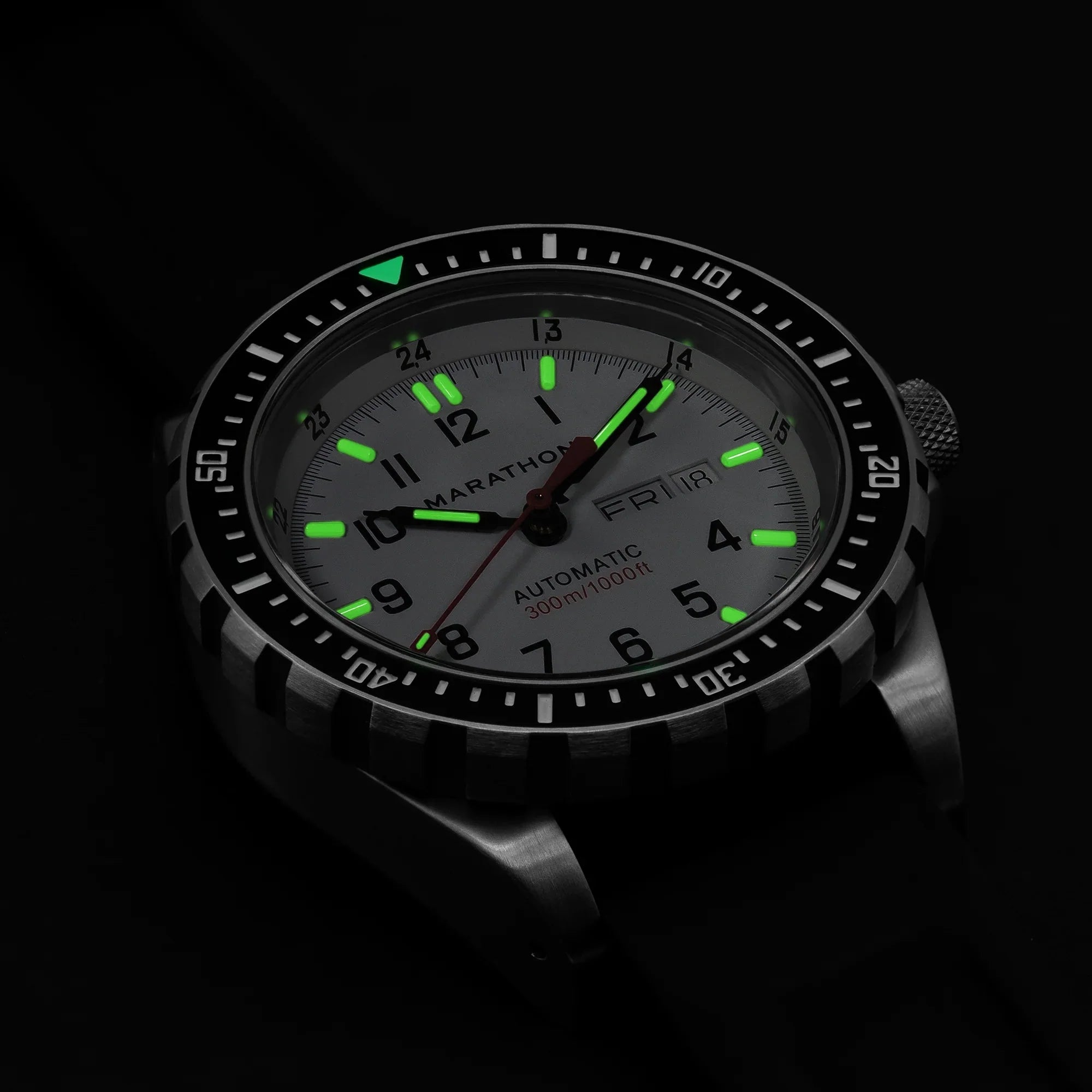 Marathon Arctic Edition Jumbo Diver's Automatic (JDD) - 46mm No Government Markings Stainless Steel