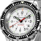 Marathon Arctic Edition Large Diver's Automatic (GSAR) - 41mm White Dial No Government Markings Stainless Steel WW194006BRACE-WD