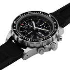 Marathon Jumbo Diver/Pilot's Automatic Chronograph (CSAR) - 46mm No Government Markings Stainless Steel WW194014