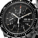 Marathon Jumbo Diver/Pilot's Automatic Chronograph (CSAR) - 46mm US Government Markings Stainless Steel WW194014BRACE