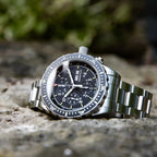 Marathon Jumbo Diver/Pilot's Automatic Chronograph (CSAR) - 46mm US Government Markings Stainless Steel WW194014BRACE