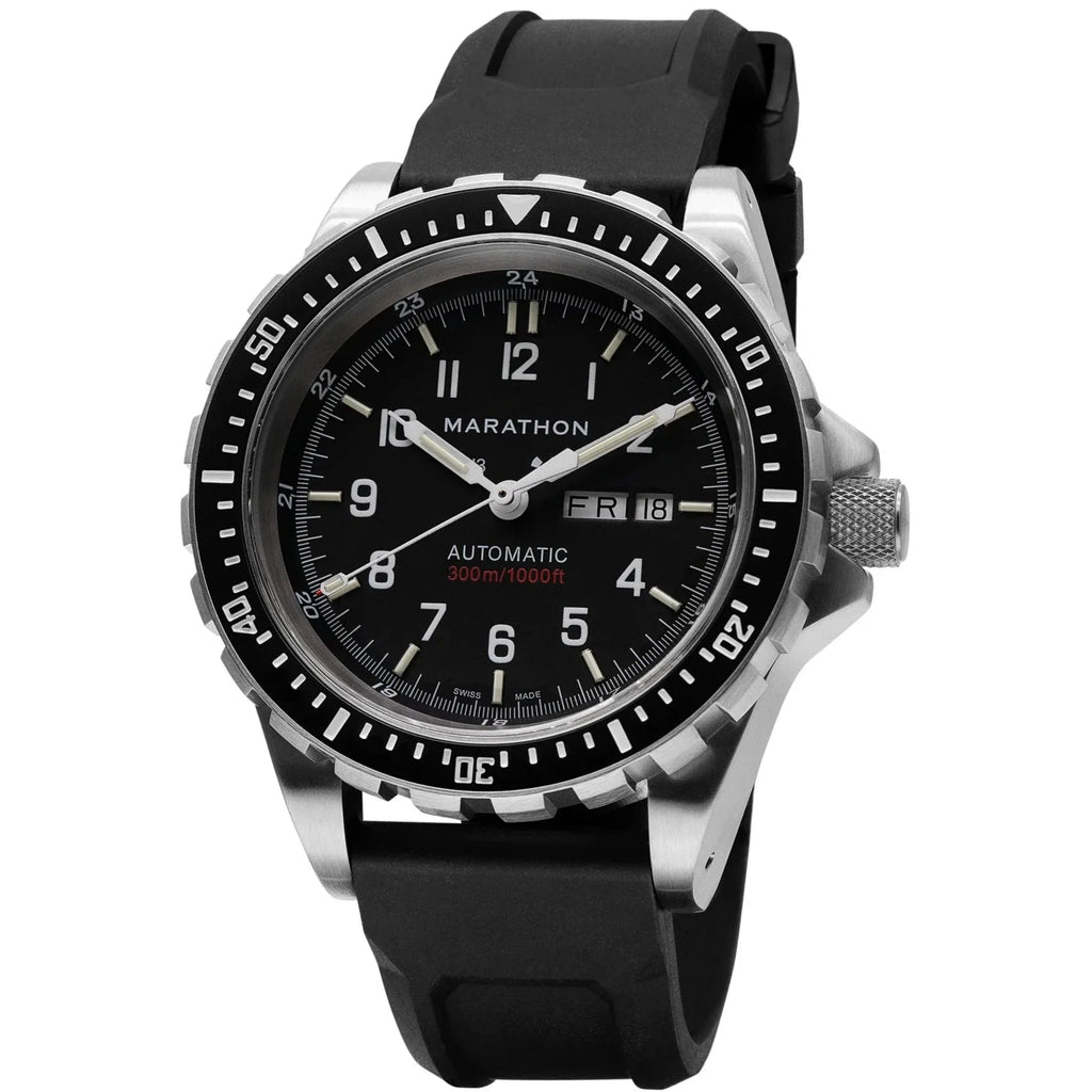 Marathon Jumbo Diver's Automatic (JDD) - 46mm No Government Markings Stainless Steel