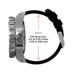 Marathon Jumbo Diver's Automatic (JDD) - 46mm No Government Markings Stainless Steel