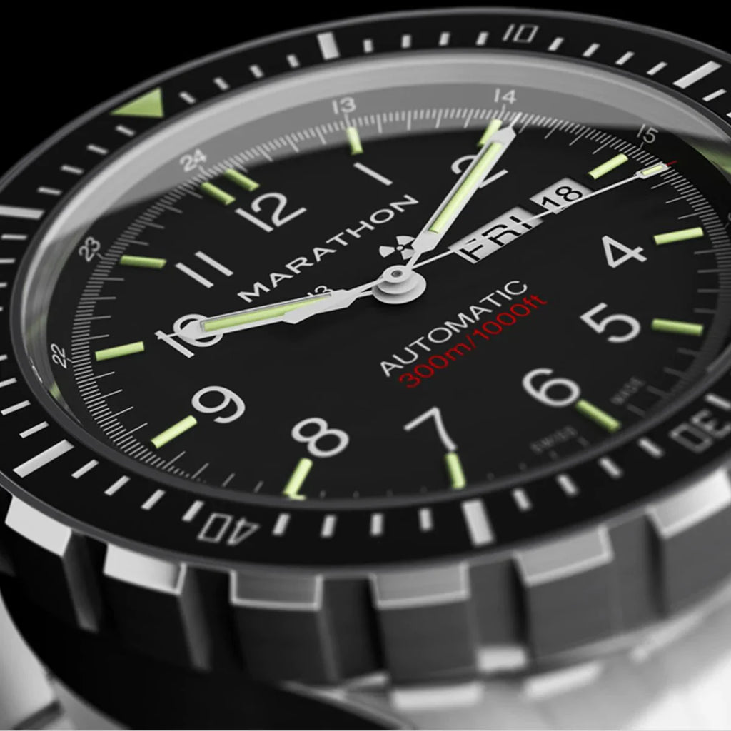 Marathon Jumbo Diver's Automatic (JDD) - 46mm No Government Markings Stainless Steel