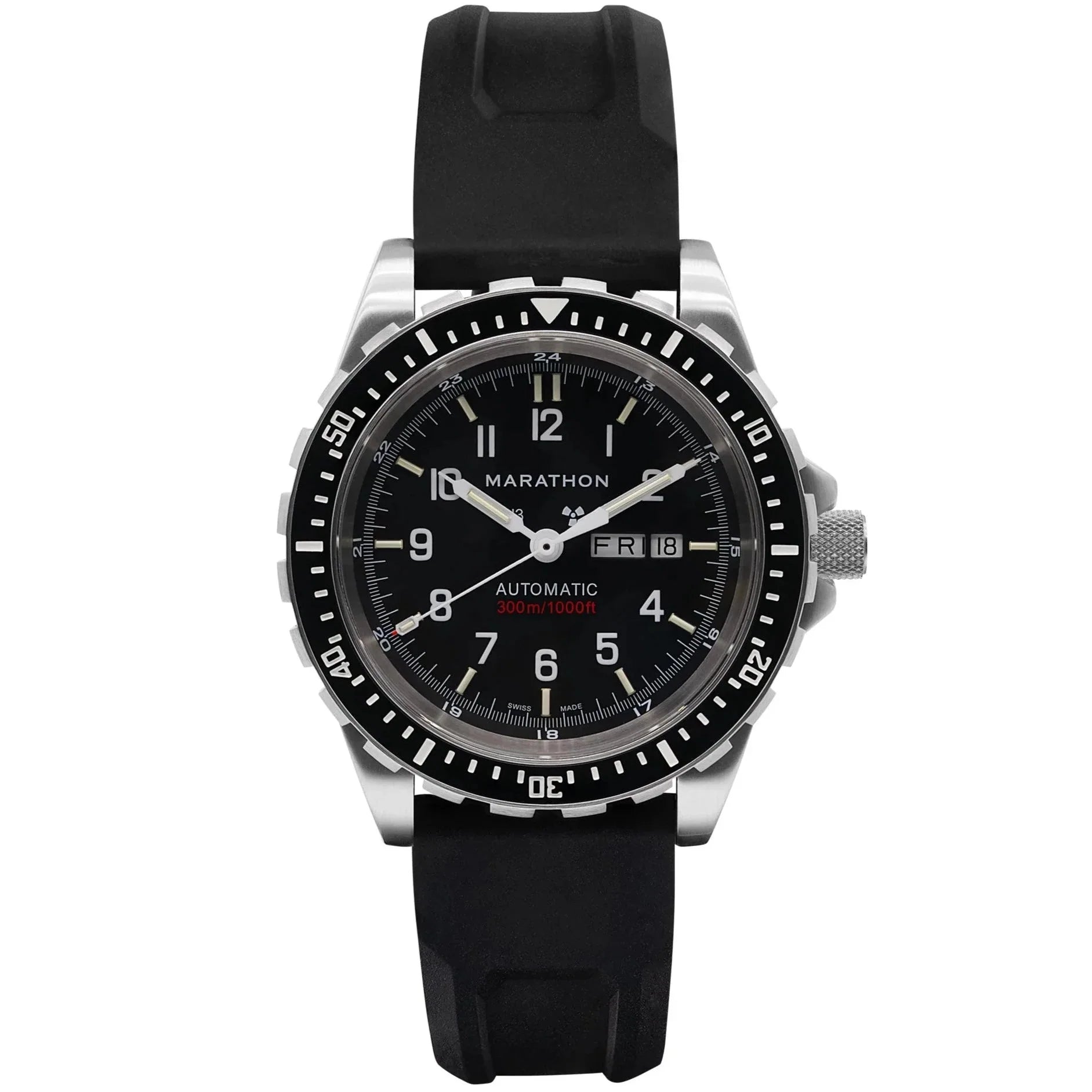 Marathon Jumbo Diver's Automatic (JDD) - 46mm No Government Markings Stainless Steel