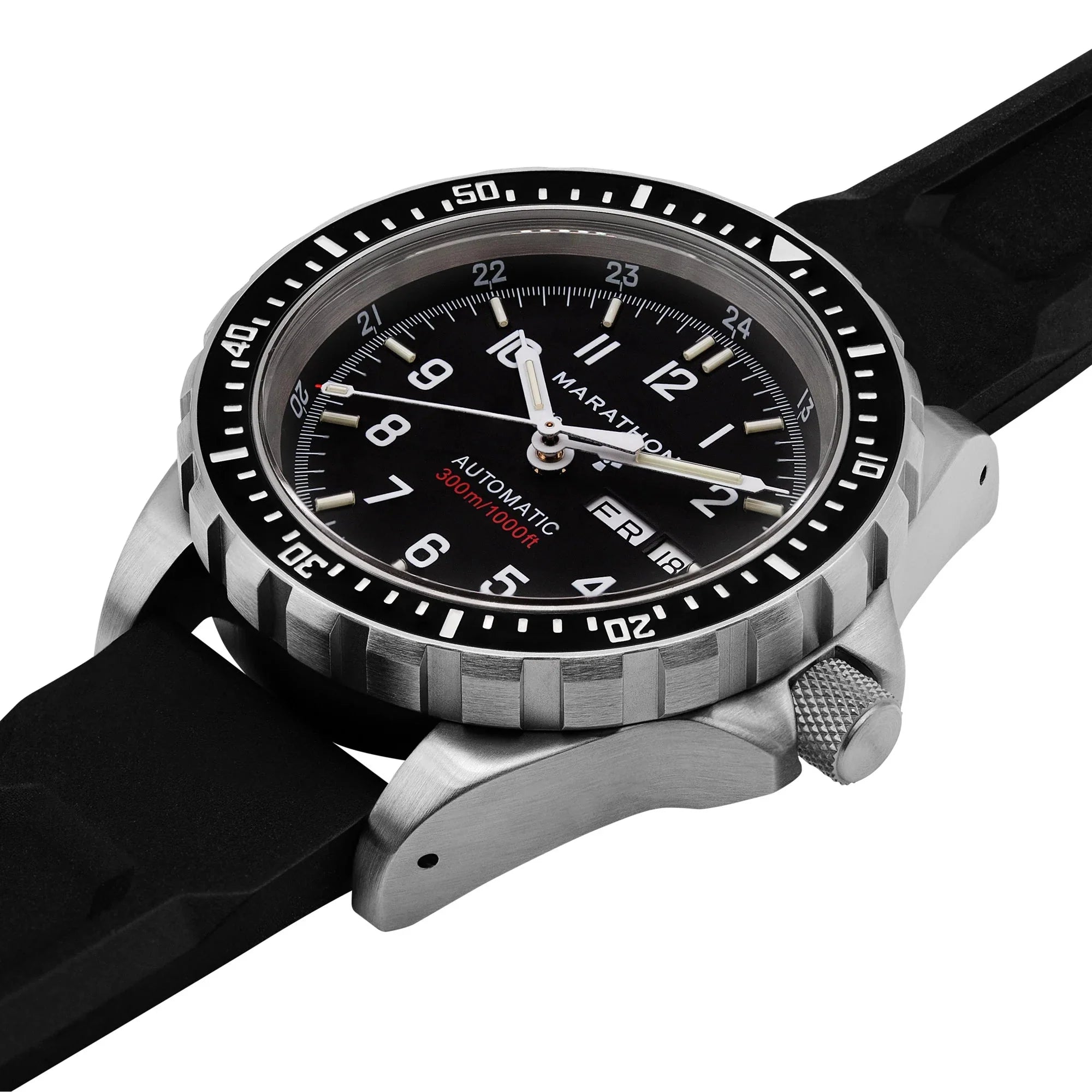 Marathon Jumbo Diver's Automatic (JDD) - 46mm No Government Markings Stainless Steel