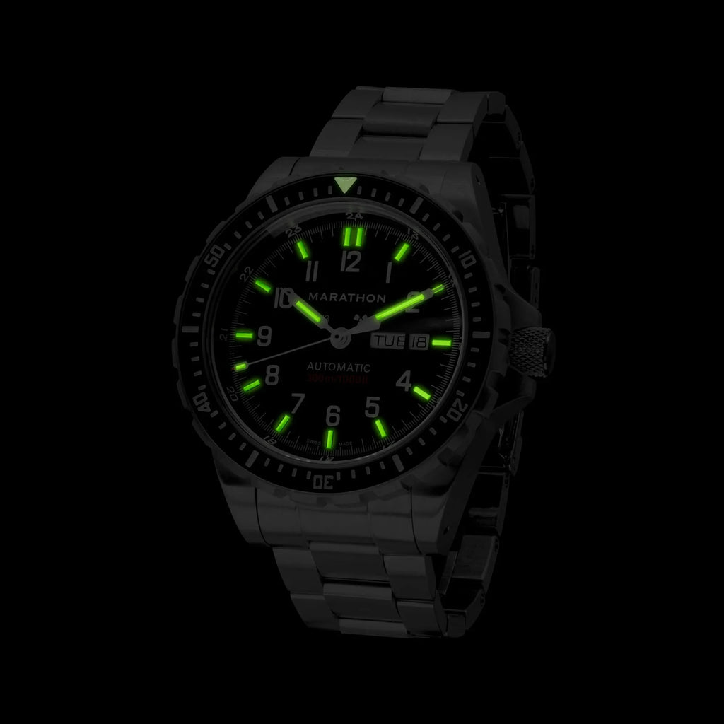 Marathon Jumbo Diver's Automatic (JDD) - 46mm No Government Markings Stainless Steel