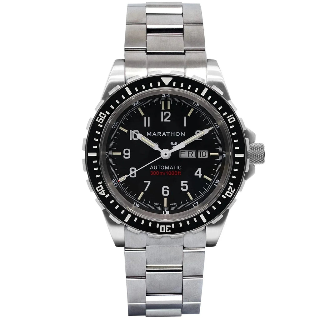 Marathon Jumbo Diver's Automatic (JDD) - 46mm No Government Markings Stainless Steel WW194021BRACE
