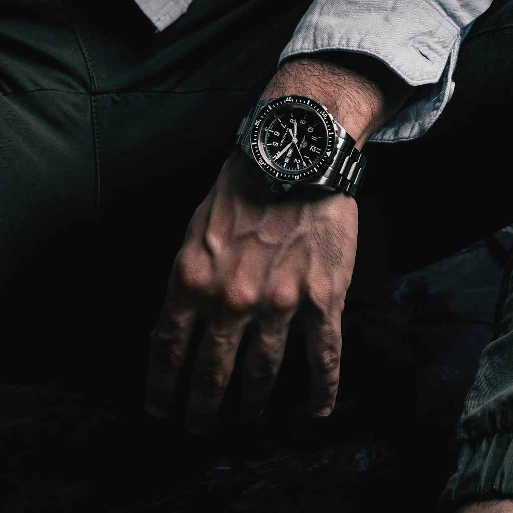 Marathon Jumbo Diver's Automatic (JDD) - 46mm Yamam Stainless Steel WW194021BRACE-YAMAM
