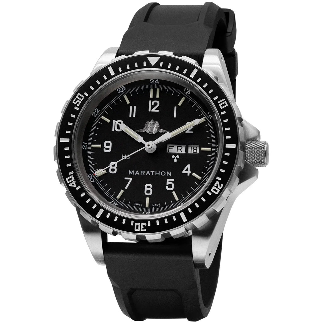 Marathon Jumbo Diver's Automatic (JDD) - 46mm Yamam Stainless Steel WW194021YAMAM