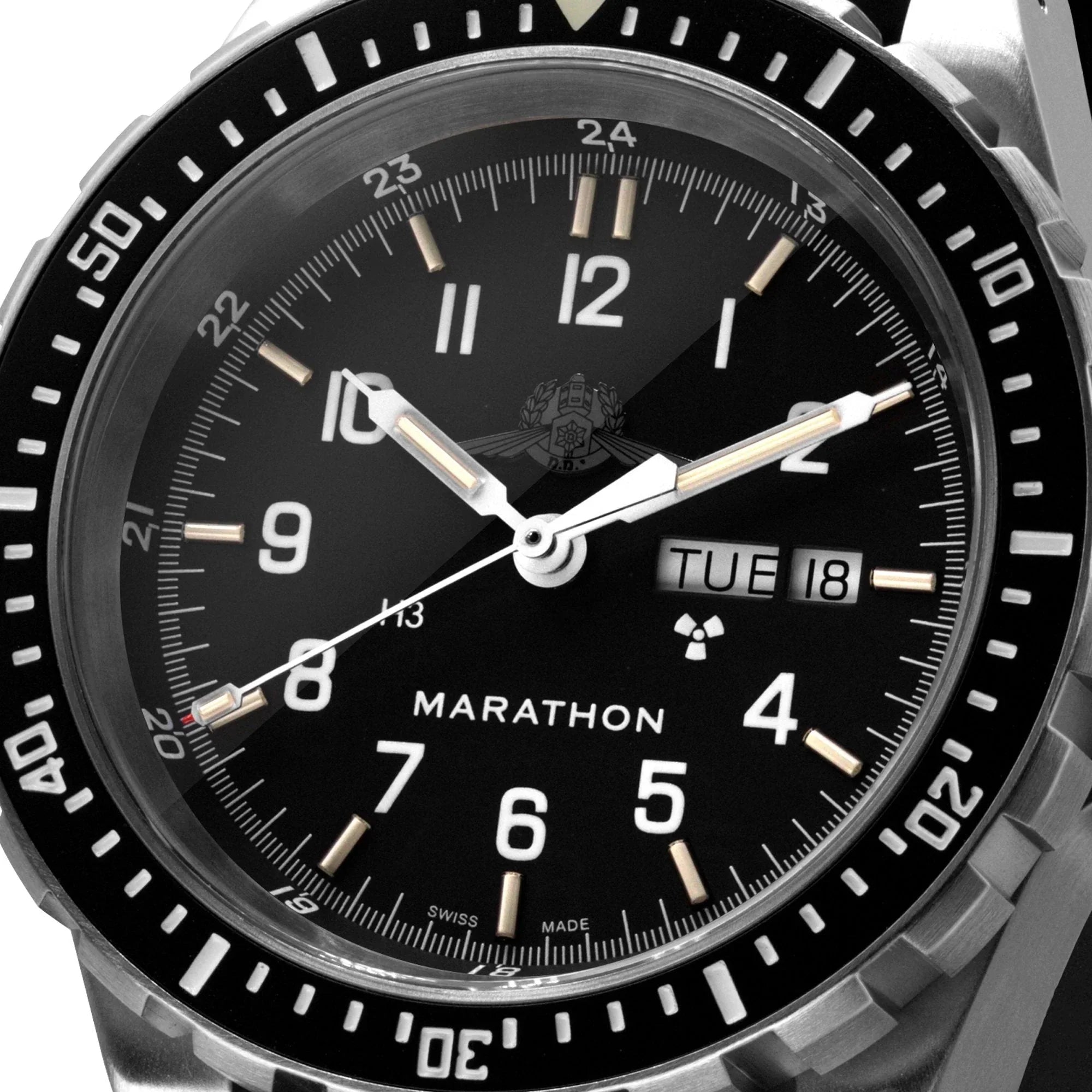 Marathon Jumbo Diver's Automatic (JDD) - 46mm Yamam Stainless Steel WW194021YAMAM