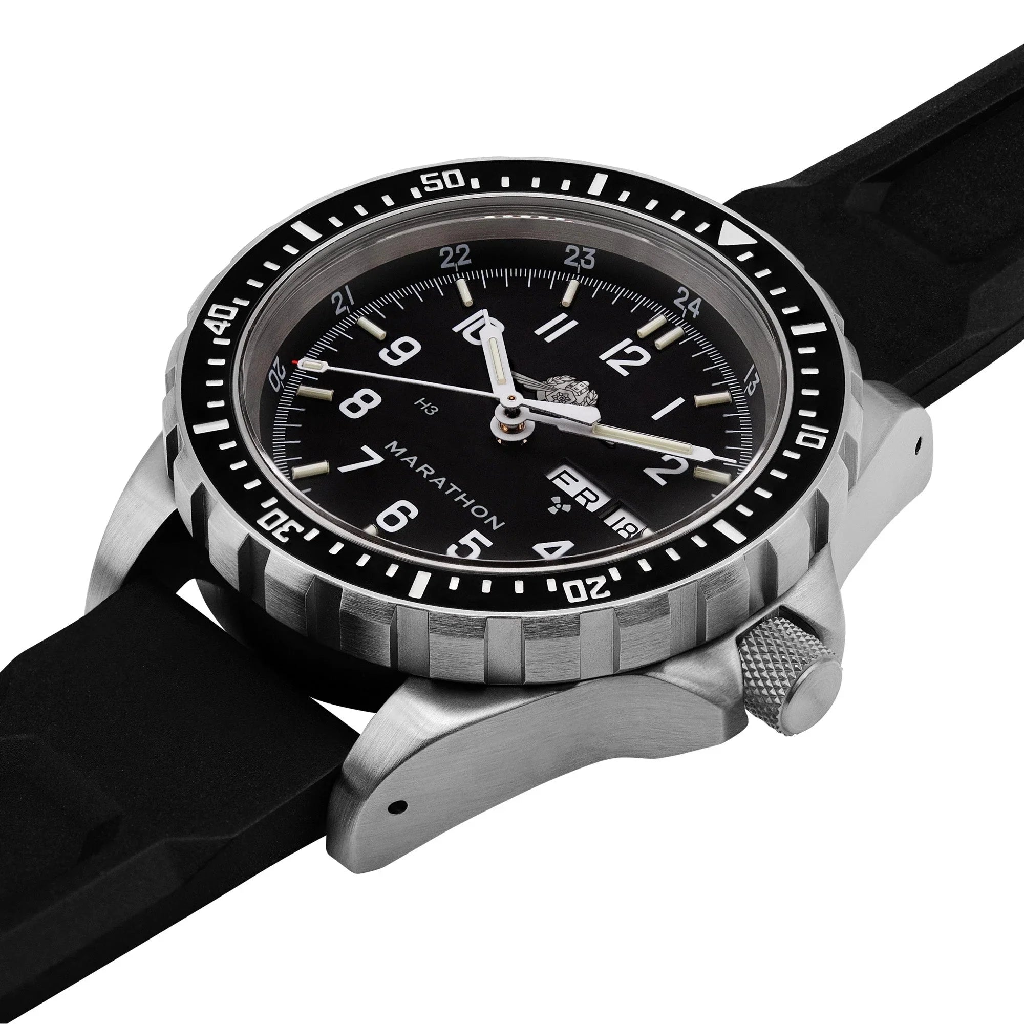 Marathon Jumbo Diver's Automatic (JDD) - 46mm Yamam Stainless Steel WW194021YAMAM