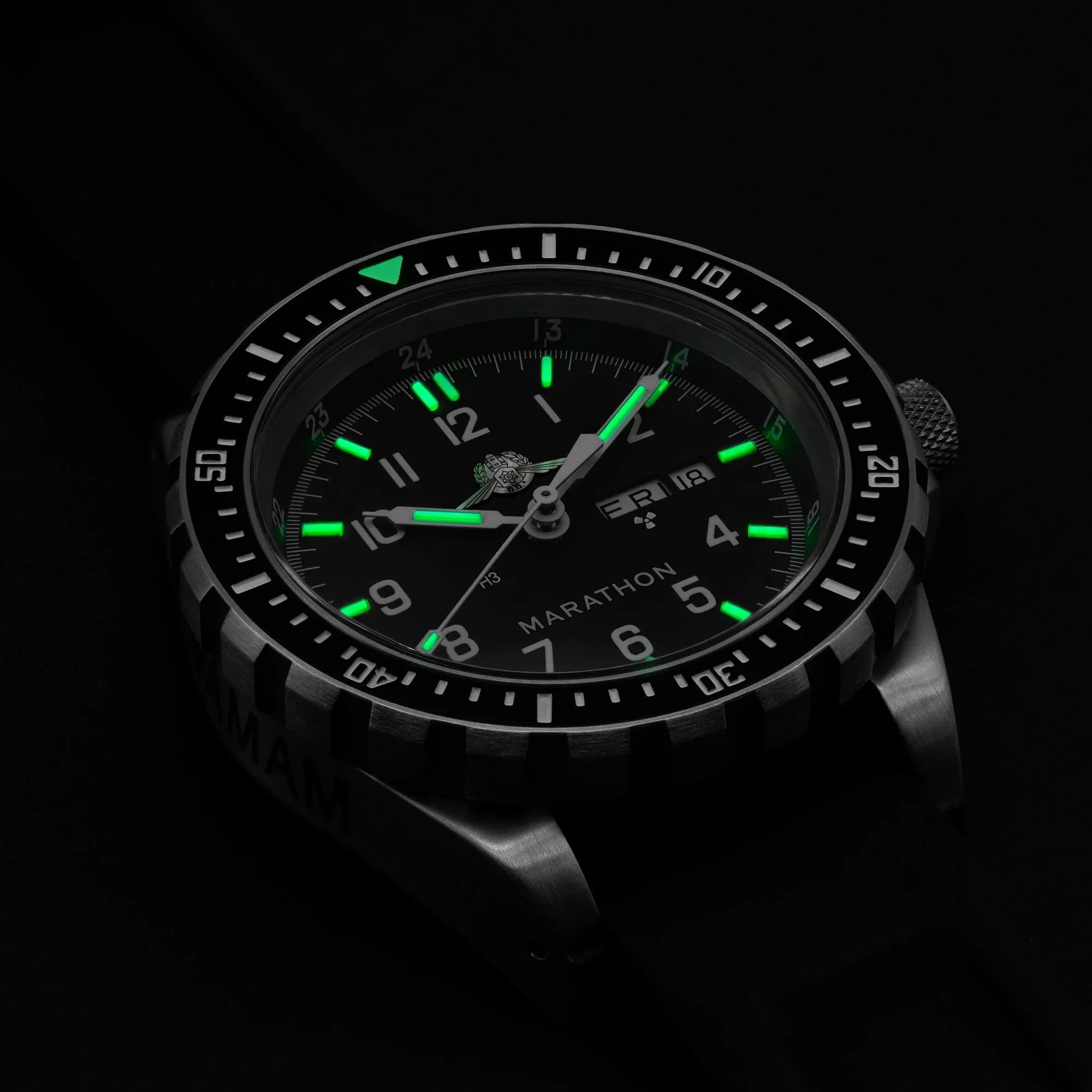 Marathon Jumbo Diver's Automatic (JDD) - 46mm Yamam Stainless Steel WW194021YAMAM