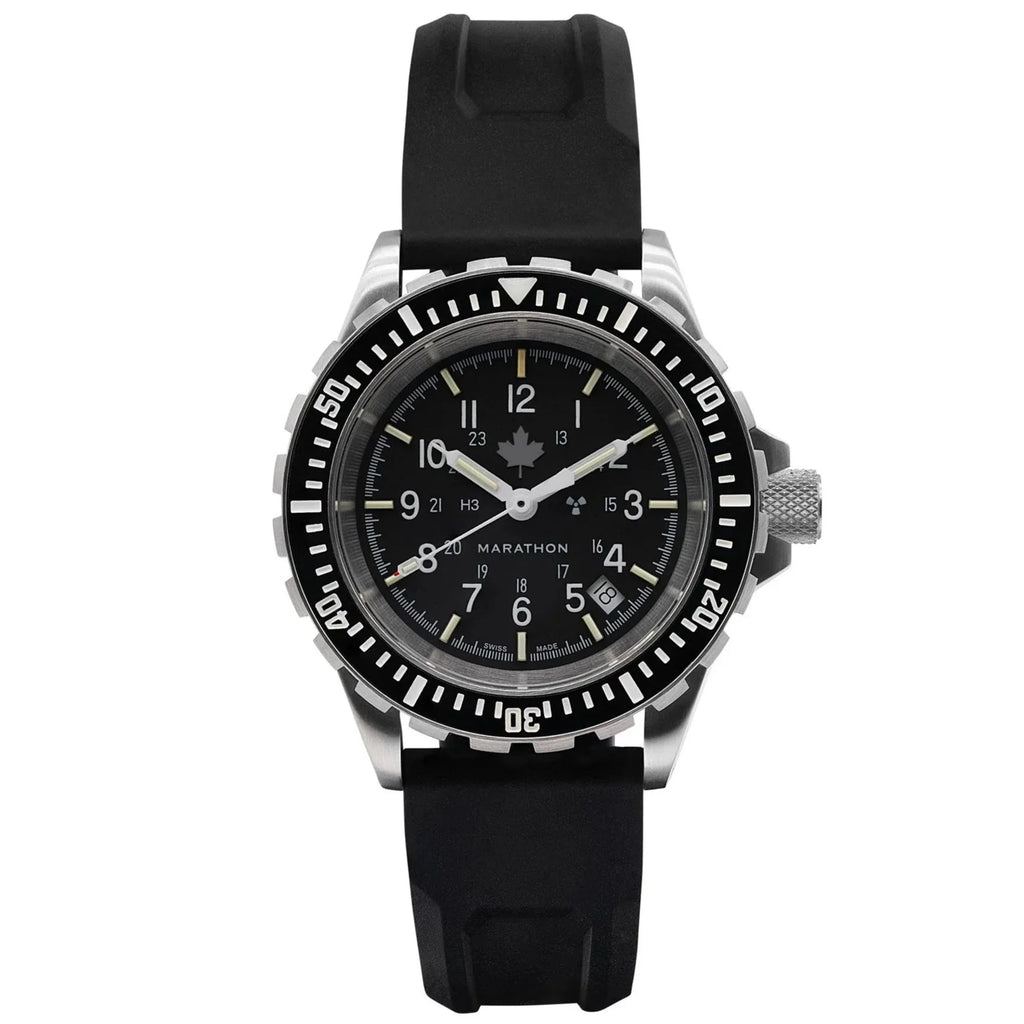 Marathon Large Diver's Automatic (GSAR) - 41mm Grey Maple Dial Stainless Steel WW194006-CA-MPL