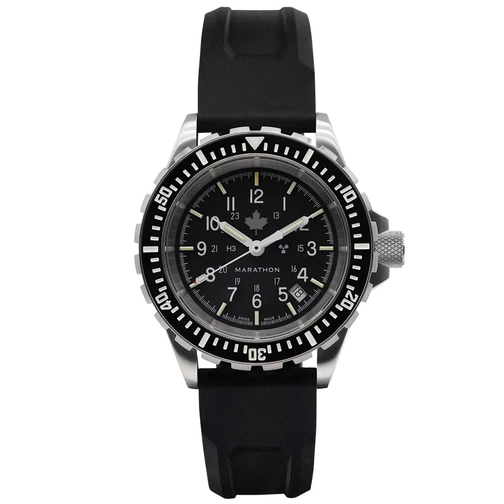 Marathon Large Diver's Automatic (GSAR) - 41mm Grey Maple Dial Stainless Steel WW194006-CA-MPL