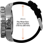 Marathon Large Diver's Automatic (GSAR) - 41mm Grey Maple Dial Stainless Steel WW194006-CA-MPL