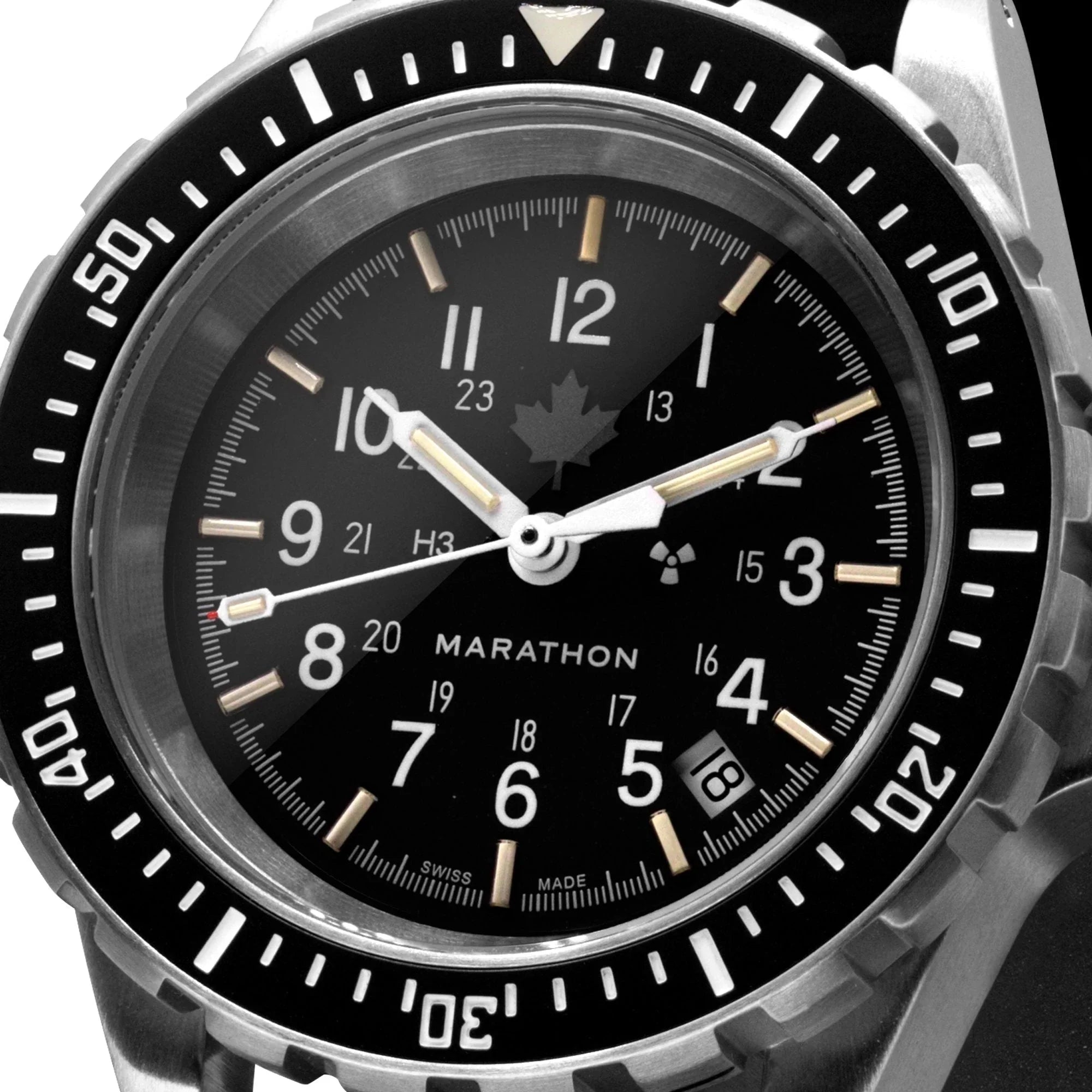 Marathon Large Diver's Automatic (GSAR) - 41mm Grey Maple Dial Stainless Steel WW194006-CA-MPL