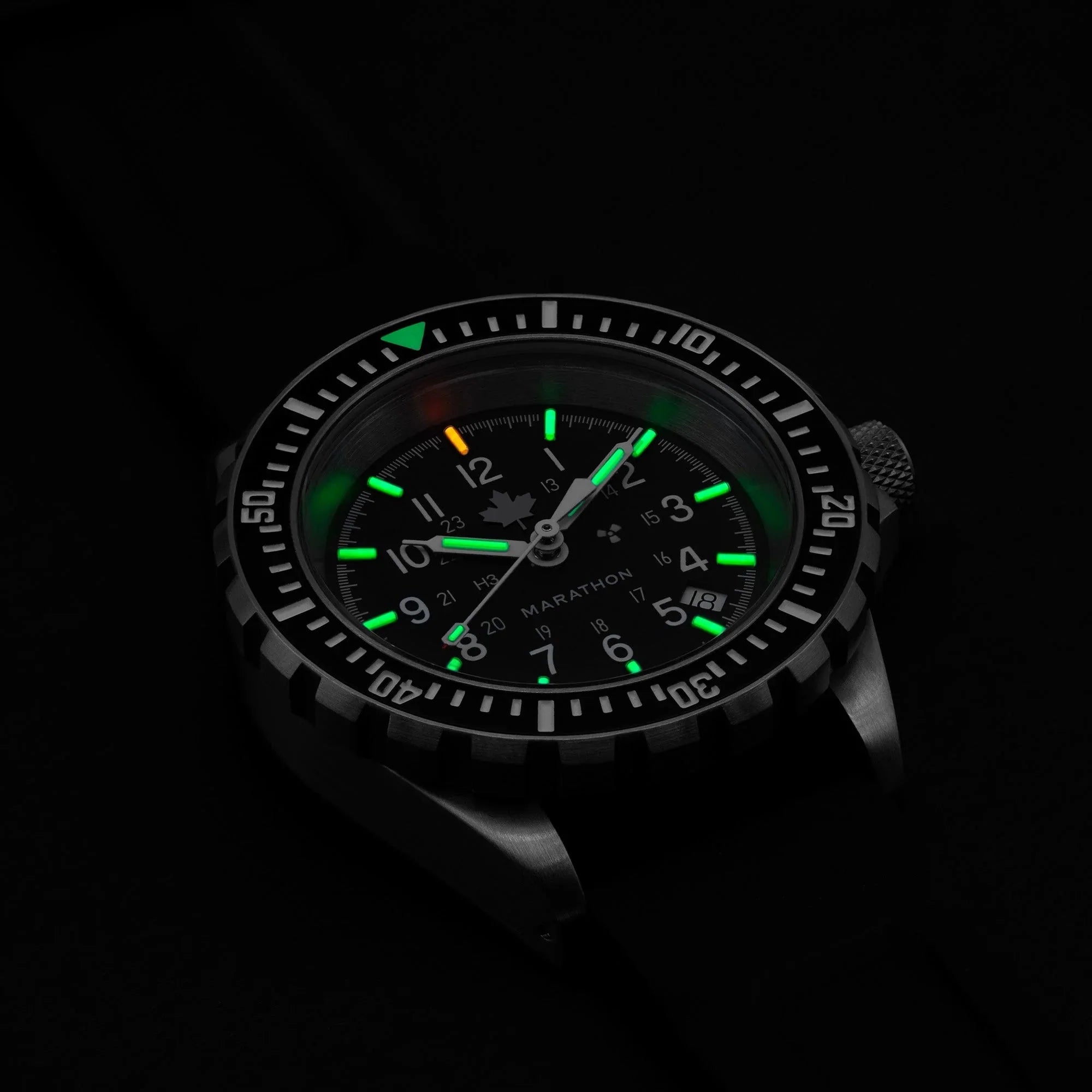 Marathon Large Diver's Automatic (GSAR) - 41mm Grey Maple Dial Stainless Steel WW194006-CA-MPL