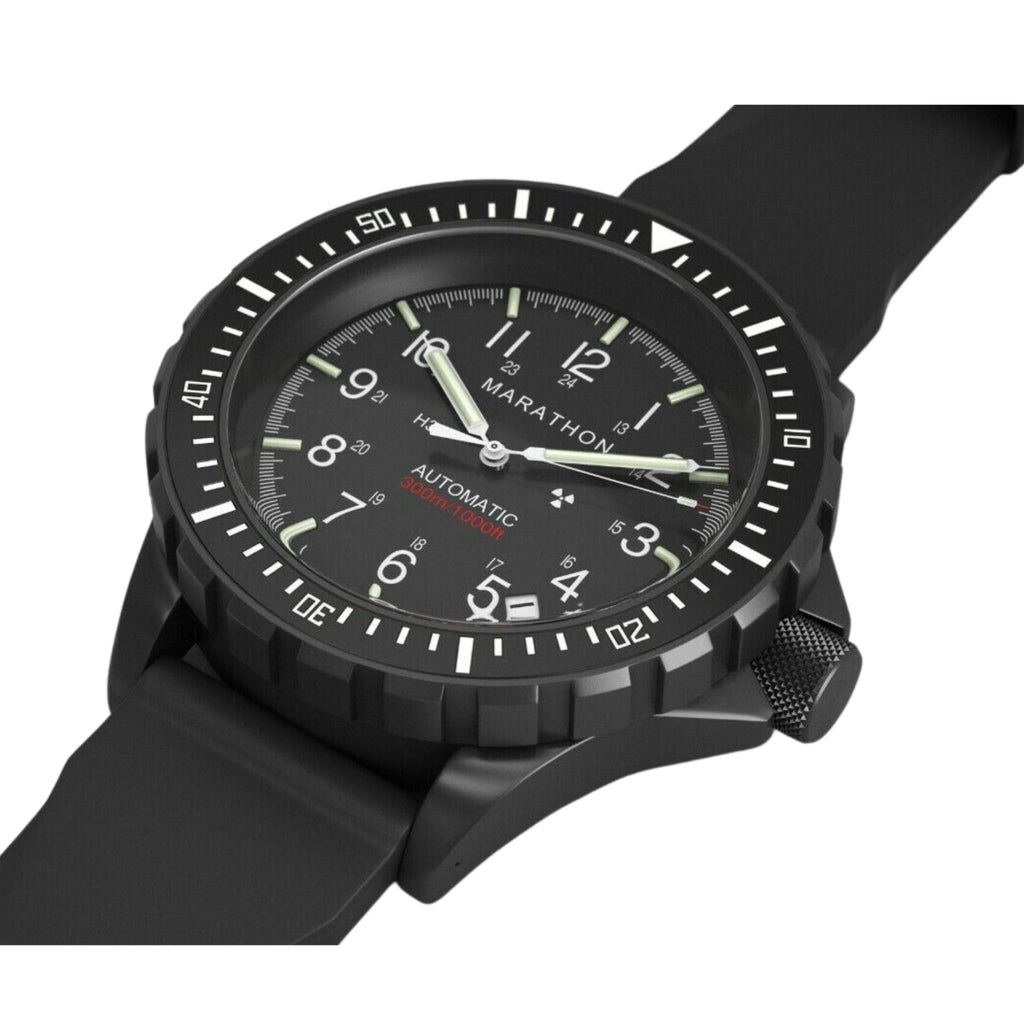 Marathon Large Diver's Automatic (GSAR) - 41mm No Government Markings Anthracite Black WW194006BK-NGM