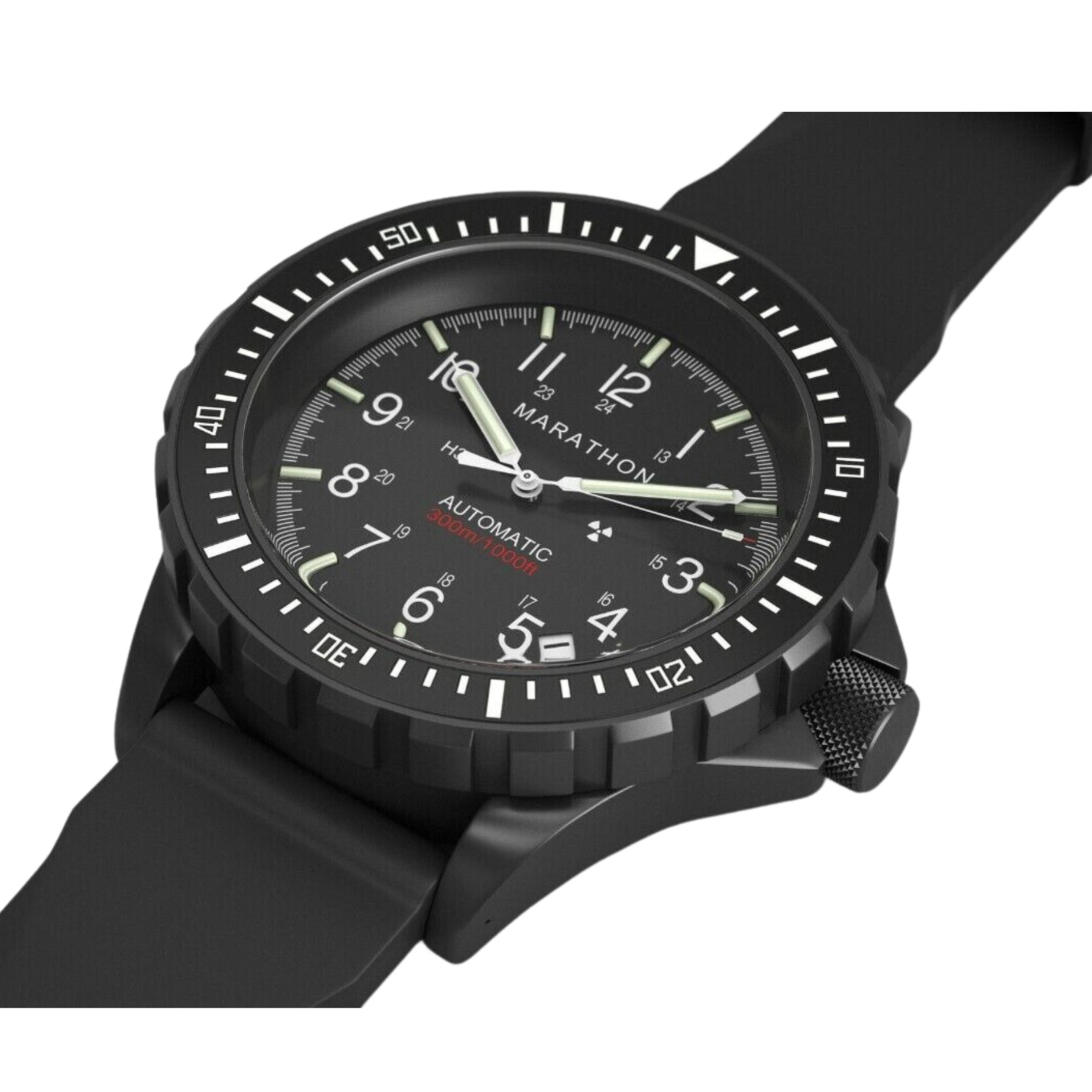 Marathon Large Diver's Automatic (GSAR) - 41mm No Government Markings Anthracite Black WW194006BK-NGM