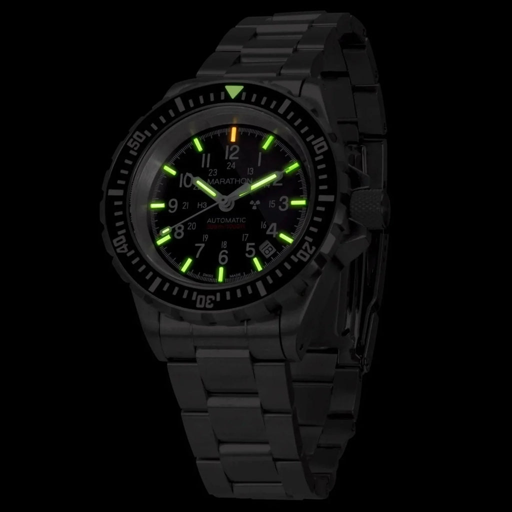 Marathon Large Diver's Automatic (GSAR) - 41mm No Government Markings Stainless Steel WW194006BRACE-NGM