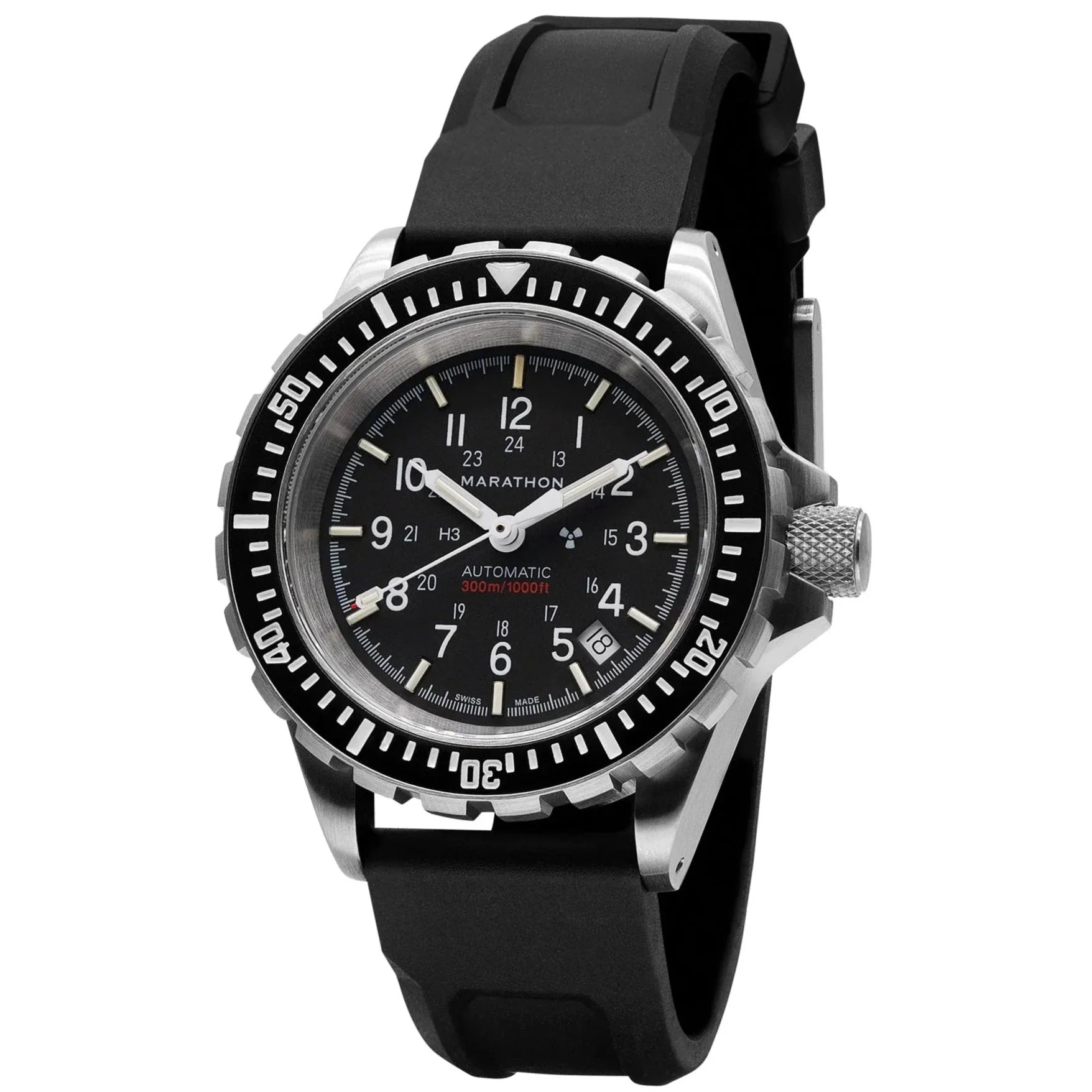Marathon Large Diver's Automatic (GSAR) - 41mm US Government Marking Stainless Steel