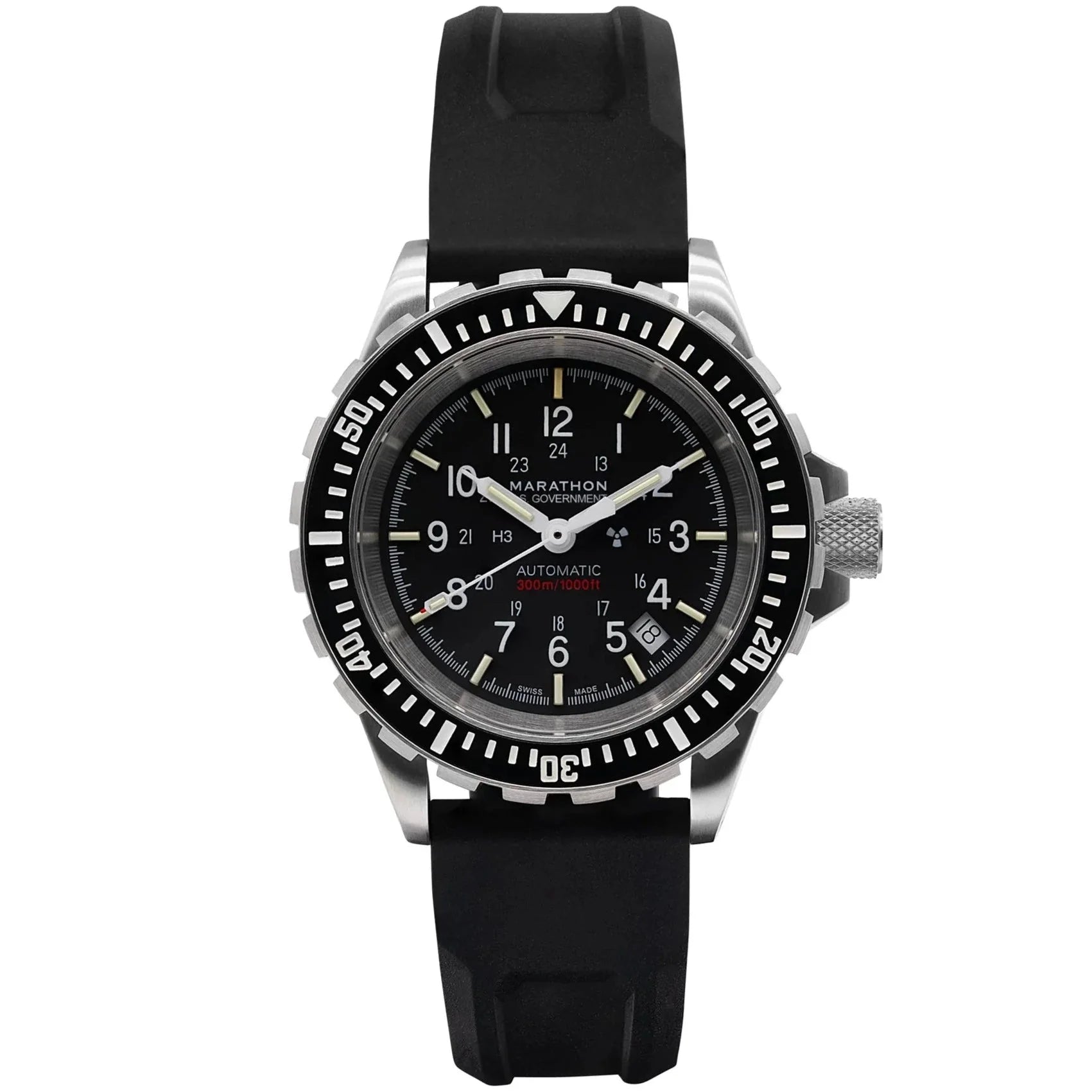 Marathon Large Diver's Automatic (GSAR) - 41mm US Government Marking Stainless Steel
