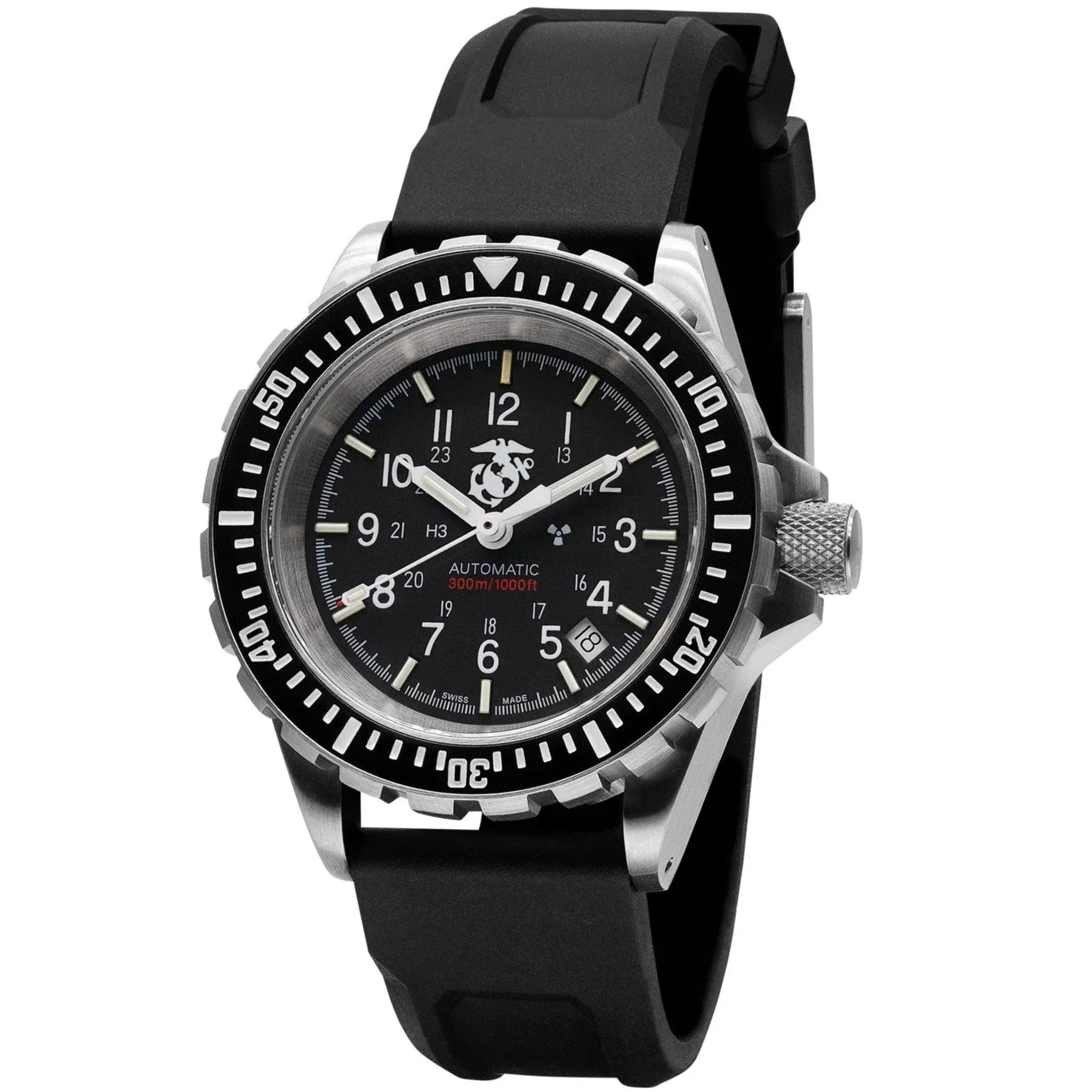 Marathon Large Diver's Automatic (GSAR) - 41mm USMC Stainless Steel WW194006USMC