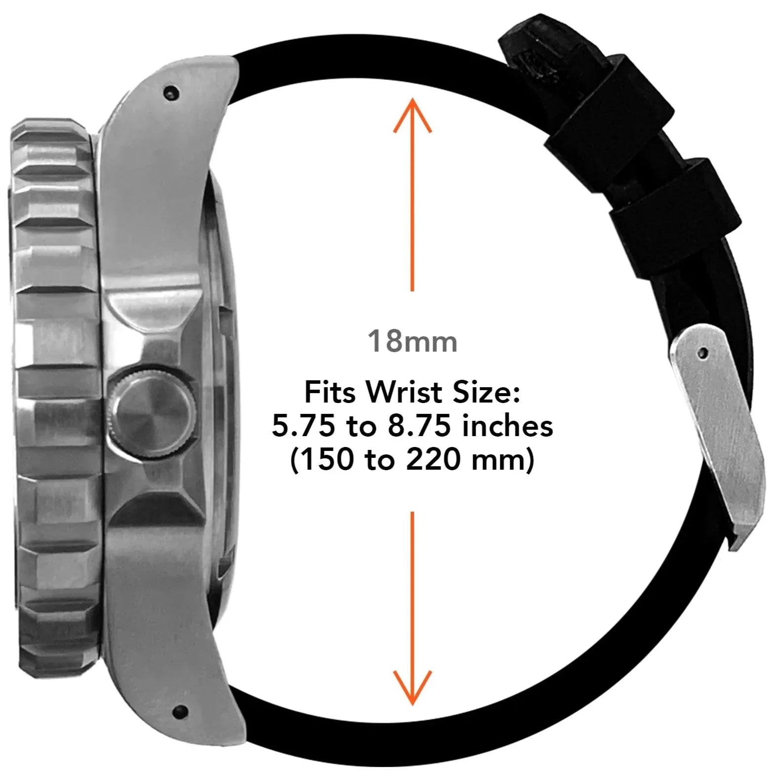 Marathon Medium Diver's Automatic (MSAR Auto) - 36mm No Government Markings Stainless Steel WW194026