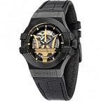 Maserati Men's Black Potenza Watch