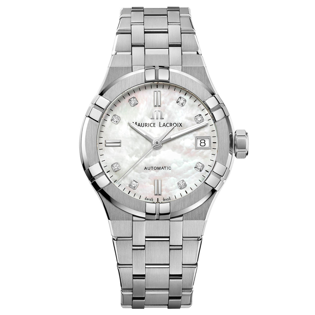 Maurice Lacroix Ladies White Aikon Automatic Watch